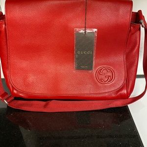 Gucci diaper bag